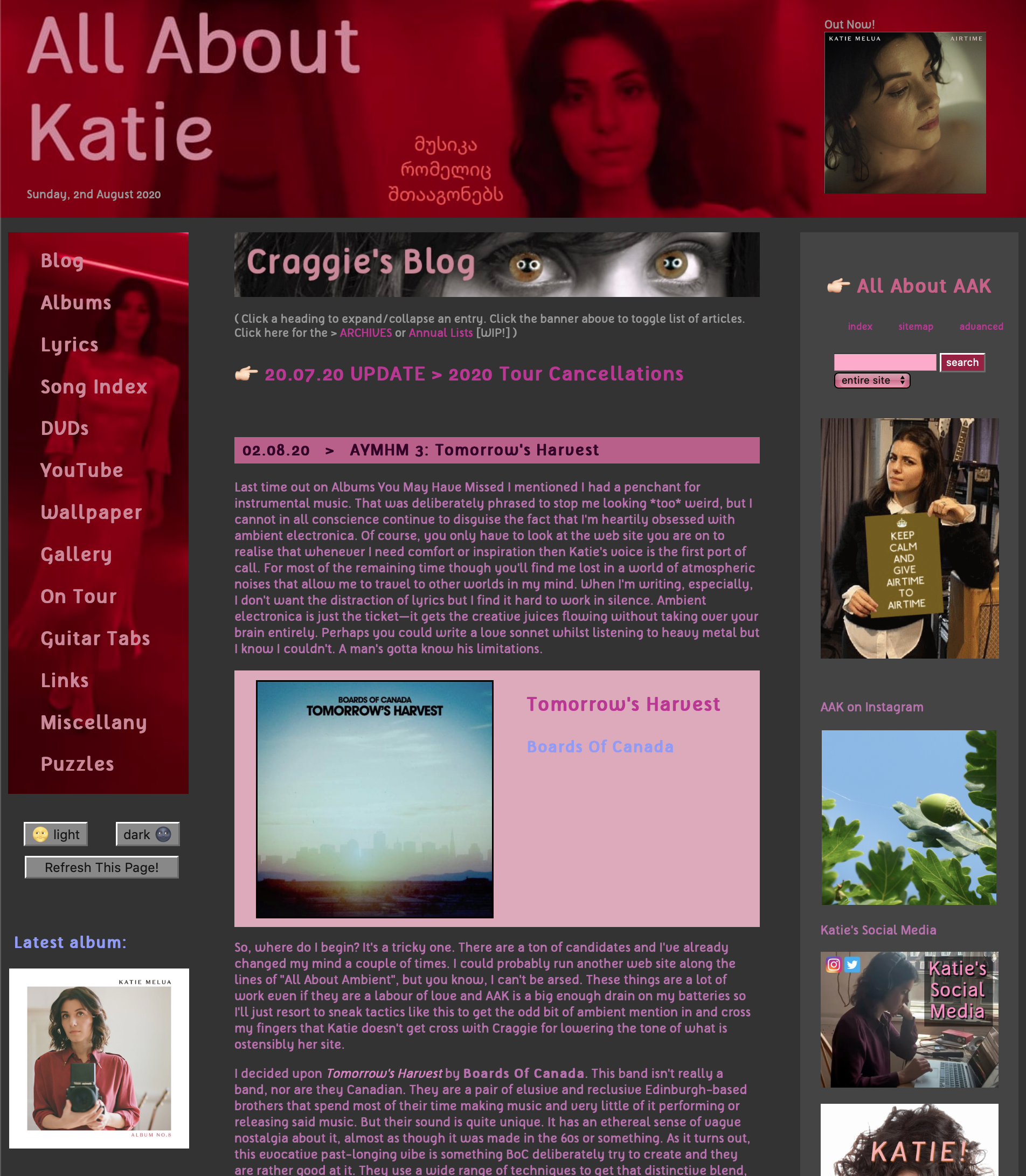all about katie website