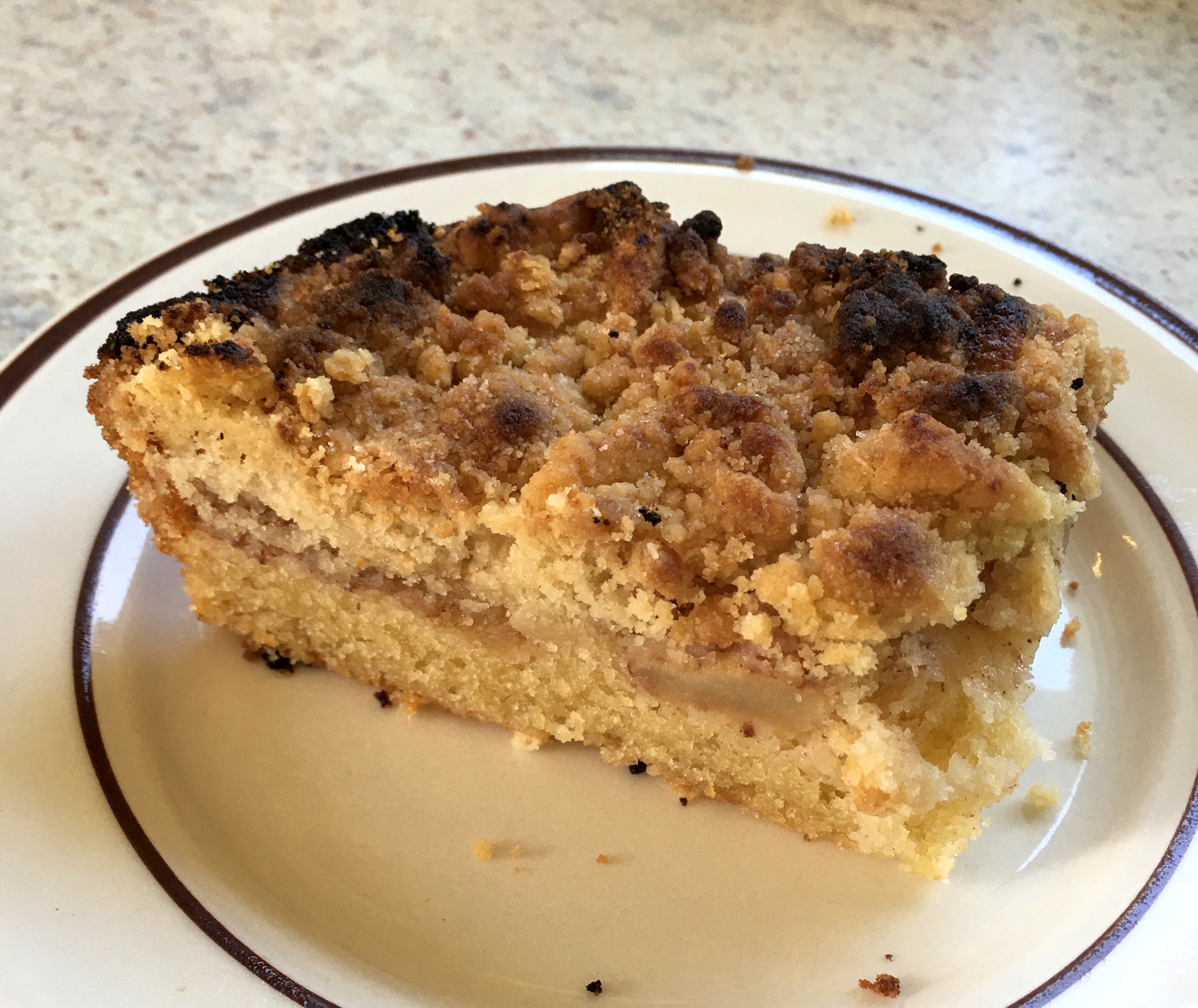 apple crumble cake